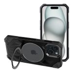 Armor Mag Cover συμβατό με MagSafe για IPHONE 15 μαύρο
