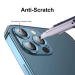 Για iPhone 12 Pro Max ENKAY Hat-Prince κράμα αλουμινίου + κάλυμμα φακού κάμερας από σκληρυμένο γυαλί Προστατευτικό πλήρους κάλυψης (χρυσό) - Image 3