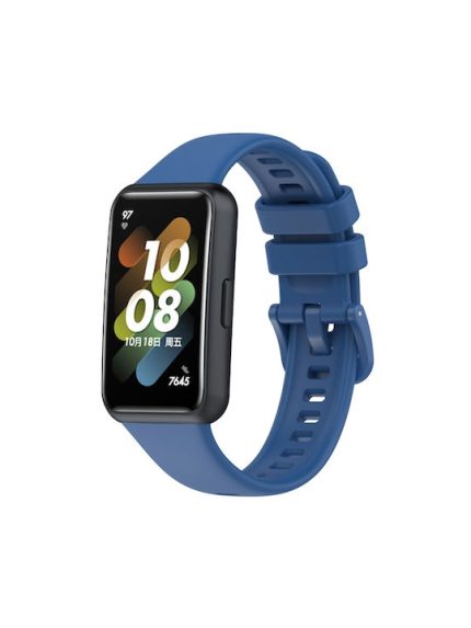 Λουράκι Σιλικόνης Μπλε (Huawei Band 7)