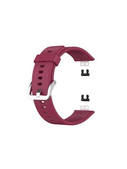 Λουράκι Σιλικόνης Κόκκινο (Huawei Watch Fit)