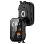 Για Redmi Watch 3 Active  2 in 1 Θήκη Προστασίας + Tempered Glass Ενσωματωμένη προστατευτική θήκη ρολογιού (Μαύρη) - Image 3