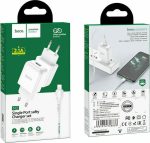 Hoco Φορτιστής με Θύρα USB-A και Καλώδιο Lightning 10.5W Λευκός (N2 Vigour) - Image 4