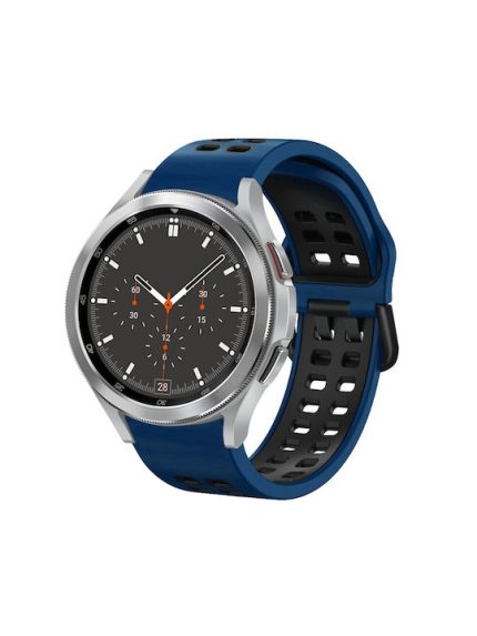 Λουράκι Σιλικόνης Midnight Blue (Galaxy Watch4 / Watch5 / Watch5 Pro / Galaxy Watch 4 Classic / Watch Active 2)