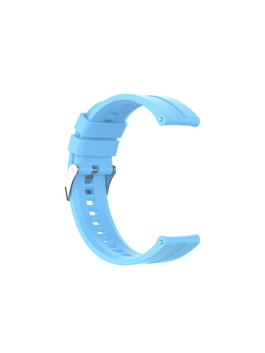 072a0dba-090e-4d8b-bca7-e4b2c5f370e4_0.jpg For Huawei Watch GT 2 42mm Silicone Watch Band with Silver Buckle(Sky Blue) - Image 1