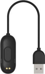 For Xiaomi Mi Band 4 Mijobs Watch Charging Cable, Length： 25cm(Black)