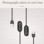For Xiaomi Mi Band 4 Mijobs Watch Charging Cable, Length： 25cm(Black) - Image 5