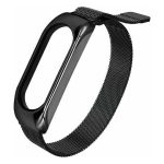 Hurtel Λουράκι Μεταλλικό Μαύρο (Mi Smart Band 5/Mi Smart Band 6)