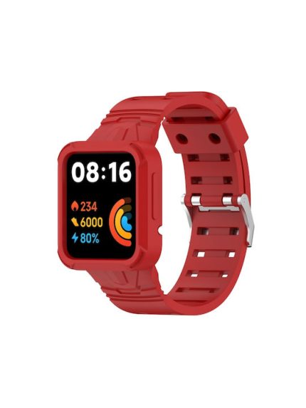 Λουράκι Σιλικόνης Για Xiaomi Redmi Watch 2 Lite / Watch Lite (Red)