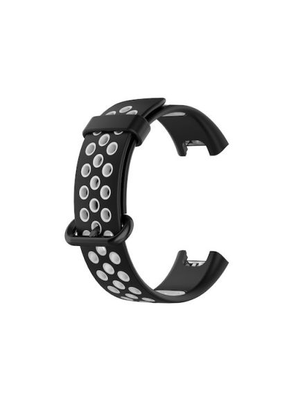 Sport Λουράκι Σιλικόνης Black / Grey (Mi Watch Lite)