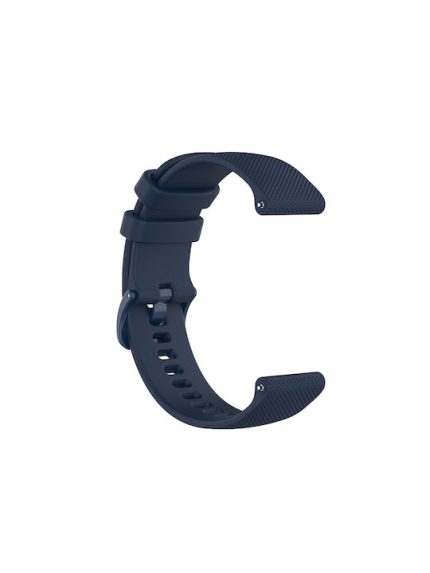 For Amazfit GTS 3   For Amazfit GTS 2E   For Amazfit GTS 2 mini   For Amazfit GTS 2   For Amazfit Pop Pro   For Amazfit pop   For Amazfit GTR 42mm   For Amazfit GTS   For Amazfit Bip   For Amazfit Bip Lite 20mm καρό λουράκι ρολογιού σιλικόνης (μπλε)