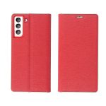 Χρυσή θήκη LUNA Book για IPHONE 15 κόκκινη - Image 2