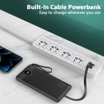 Veger VP1116 Power Bank 10000mAh με Θύρα USB-A Μαύρο - Image 4