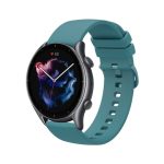 22mm For Amazfit GTR 3   For Amazfit GTR 3 Pro   For Amazfit GTR 2e   For Amazfit GTR 2   For Amazfit 3   For Amazfit GTR 47mm   For Amazfit Pace   For Amazfit Stratos   For Amazfit 2 Stratos  μονόχρωμο λουράκι ρολογιού από μαλακή σιλι