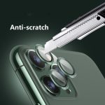 Για iPhone 11 Pro / 11 Pro Max ENKAY Hat-Prince 3 τεμ. Κράμα αλουμινίου + κάλυμμα φακού κάμερας από σκληρυμένο γυαλί Προστατευτικό πλήρους κάλυψης (Σκούρο πράσινο) - Image 4