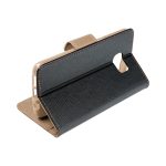 Θήκη Fancy Book για IPHONE 15 μαύρη / χρυσή - Image 2