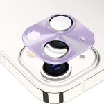 Για iPhone 14 / 14 Plus ENKAY από κράμα αλουμινίου σκληρυμένο γυαλί κάλυμμα μεμβράνης φακού (μωβ)