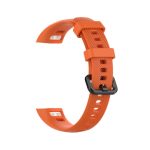 Silicone Watch Band for Huawei Honor Band 4 & 5(Orange)
