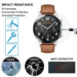2 ΤΕΜ Για Ρολόι HUAWEI GT 2 46 mm (2019) ENKAY Hat-Prince 0,2 mm 9H 2,15D με κυρτή άκρη με σκληρυμένο γυαλί μεμβράνη - Image 4