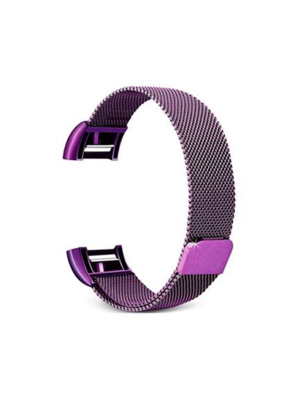 Charge 2 Size L Λουράκι Ανοξείδωτο Ατσάλι Μωβ (FITBIT Charge 2)