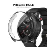 Για Amazfit GTR 4 ENKAY  ηλεκτρολυτική θήκη TPU με φιλμ οθόνης (Γκρι) - Image 4