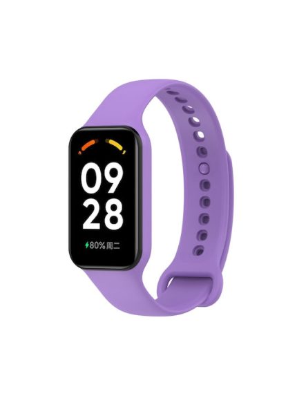 Για Redmi Band 2 Solid Color Silicone Integrated Band (Μωβ)