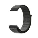 For Samsung Galaxy Watch 42mm Nylon Braided Watch Band   (ΜΑΥΡΟ)