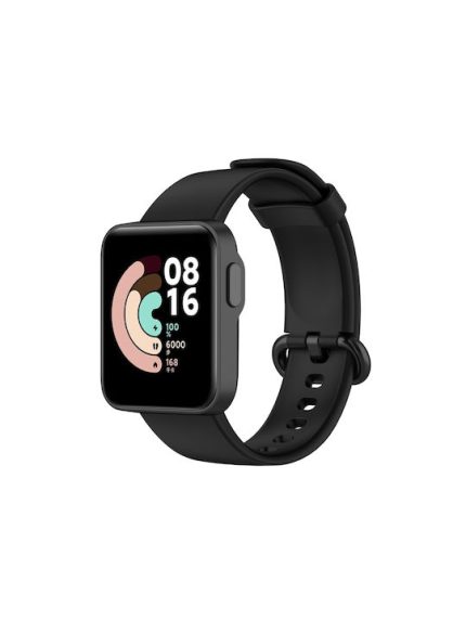 For Xiaomi Watch Mi Watch Lite / Redmi Watch Silicone Sports Watch Band(black)