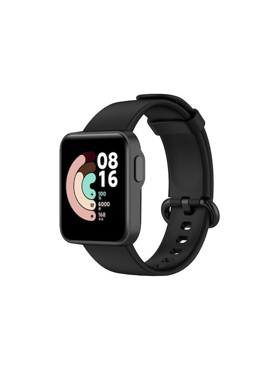 1a7f9073-22dd-4bb5-878a-44fe9a7c0be2_0.jpg For Xiaomi Watch Mi Watch Lite / Redmi Watch Silicone Sports Watch Band(black) - Image 1
