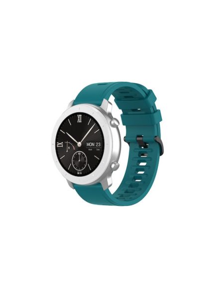 Για Xiaomi MI Watch Sport 22mm Μονόχρωμο λουράκι ρολογιού σιλικόνης μαλακό (πράσινο)