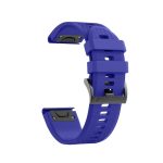 Για Garmin Fenix ​​7s 20mm Silicone Watch Band (Σκούρο Μπλε)