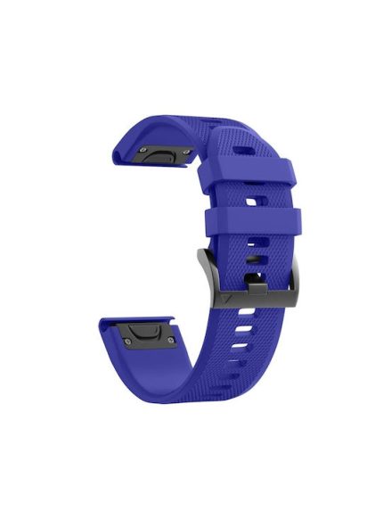 Για Garmin Fenix ​​7s 20mm Silicone Watch Band (Σκούρο Μπλε)