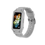 Για Huawei Band 7 / 6 / Honor Band 6 Ενσωματωμένη ζώνη παρακολούθησης TPU (ανοιχτό γκρι)
