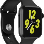 W34 1.54 inch IPS Color Screen Smart Watch,Support Call Reminder /Heart Rate Monitoring/Sleep Monitoring/Sedentary Reminder/ECG Monitoring(Black)