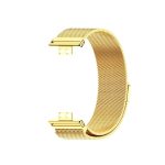Για Huawei Watch Fit Mijobs Milan Μαγνητικό λουράκι από ανοξείδωτο ατσάλι (χρυσό)