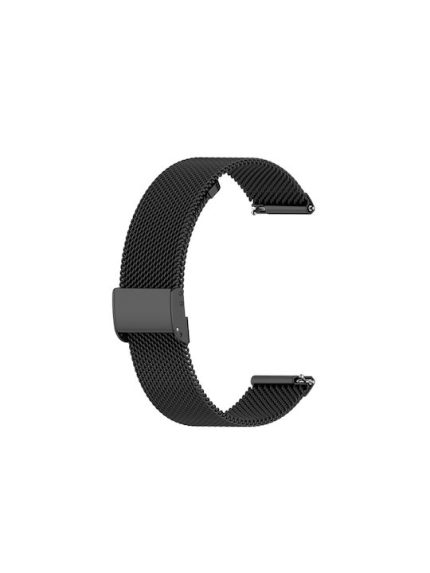 Για Huawei GT/GT2 46mm/ Galaxy Watch 46mm/ Fossil Fossil Gen 5 Carlyle 46mm 22mm ανοξείδωτο λουράκι(Μαύρο)  για Samsung galaxy ρολόι 46mm Samsung gear S3 Huawei ρολόι GT 2e Huawei ρολόι GT (42mm, 46mm) Huawei ρολόι GT2 46mm Honor HonorWatch2 46mm