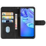 Δερμάτινη θήκη τηλεφώνου για TCL 305 / 30 SE / 306 & Sharp Aquos V6 / V6 Plus (Μαύρη) - Image 4