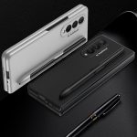 For Samsung Galaxy Z Fold3 5G GKK Ultra-thin Full Coverage Phone Flip Case with Pen Slot(Grey) - Image 2