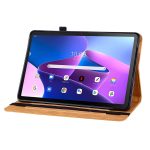 For Lenovo Tab M10 10.1 3rd Gen Skin Feel Solid Color Zipper Leather Tablet Case(Yellow) - Image 5