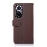 For Honor 50 KHAZNEH Litchi Texture Leather RFID Phone Case(Brown) - Image 5