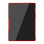 Για Lenovo Tab M10 X605 / X505 Tire Texture Προστατευτική θήκη tablet TPU+PC με θήκη (κόκκινη) - Image 3