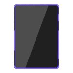 Για Lenovo Tab M10 X605 / X505 Tire Texture Προστατευτική θήκη tablet TPU+PC με θήκη (μωβ) - Image 3