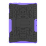 Για Lenovo Tab M10 X605 / X505 Tire Texture Προστατευτική θήκη tablet TPU+PC με θήκη (μωβ) - Image 4