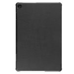 Για Lenovo Tab M10 3rd Gen Custer Pure Color Τρισπτυχωμένη Έξυπνη δερμάτινη θήκη tablet (Μαύρη) - Image 3