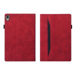 Για Lenovo Tab M10 HD Gen 2 TB-X306F Business, οριζόντια δερμάτινη θήκη αντικραδασμική με θήκη και υποδοχές για κάρτες και υποδοχή κορνίζας και στυλό (κόκκινο) - Image 4
