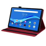 Για Lenovo Tab M10 HD Gen 2 TB-X306F Business, οριζόντια δερμάτινη θήκη αντικραδασμική με θήκη και υποδοχές για κάρτες και υποδοχή κορνίζας και στυλό (κόκκινο) - Image 2