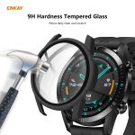 Για Huawei Watch GT 2 46mm ENKAY Hat-Prince ENK-AC8202 Θήκη για υπολογιστή με πλήρη κάλυψη + 9H Προστατευτικό από σκληρυμένο γυαλί (Διαφανές) - Image 2