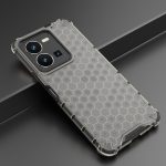 Για vivo Y35 4G / Y22S 4G Global Lanyard Honeycomb Phone Case (Μαύρη) - Image 2