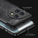 Για OnePlus 11 5G Litchi Texture Αντικραδασμική θήκη τηλεφώνου TPU (Μπλε) - Image 3