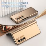 Για Samsung Galaxy Z Fold5 Επιμεταλλωμένη, πτυσσόμενη θήκη τηλεφώνου με S Pen Fold Edition (Gold) - Image 2