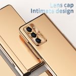 Για Samsung Galaxy Z Fold5 Επιμεταλλωμένη, πτυσσόμενη θήκη τηλεφώνου με S Pen Fold Edition (Gold) - Image 4